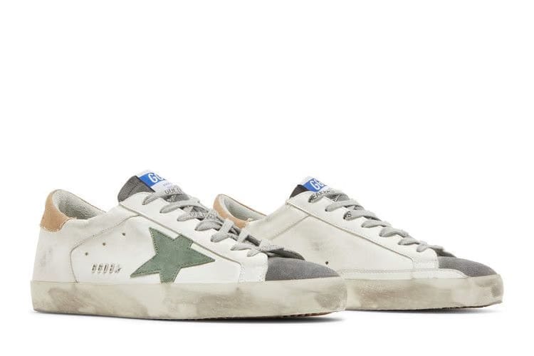 Golden Goose Superstar White Military Green
