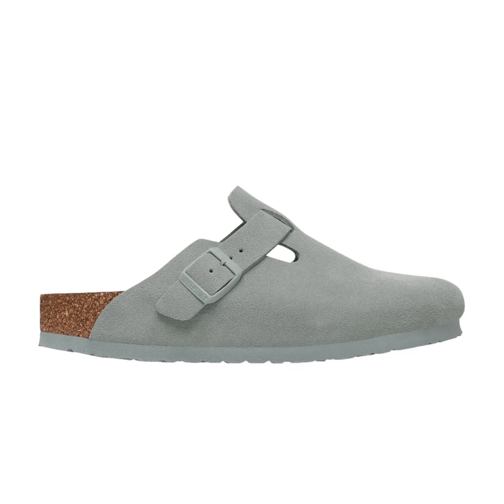 Birkenstock Wmns Boston Suede Leather 'Pure Sage'