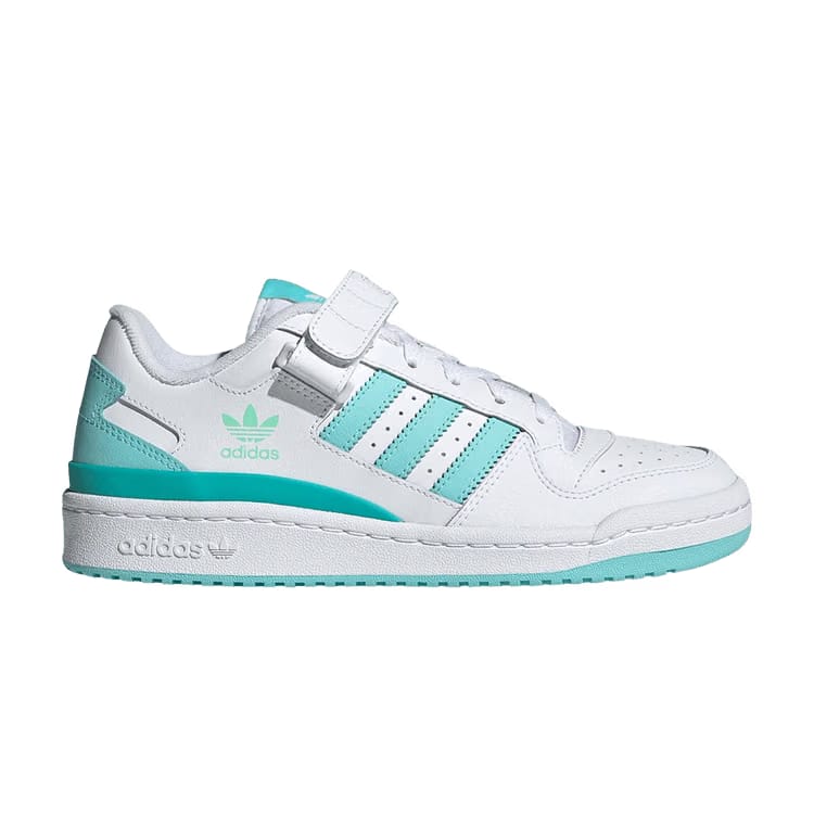 Forum Low White Teal
