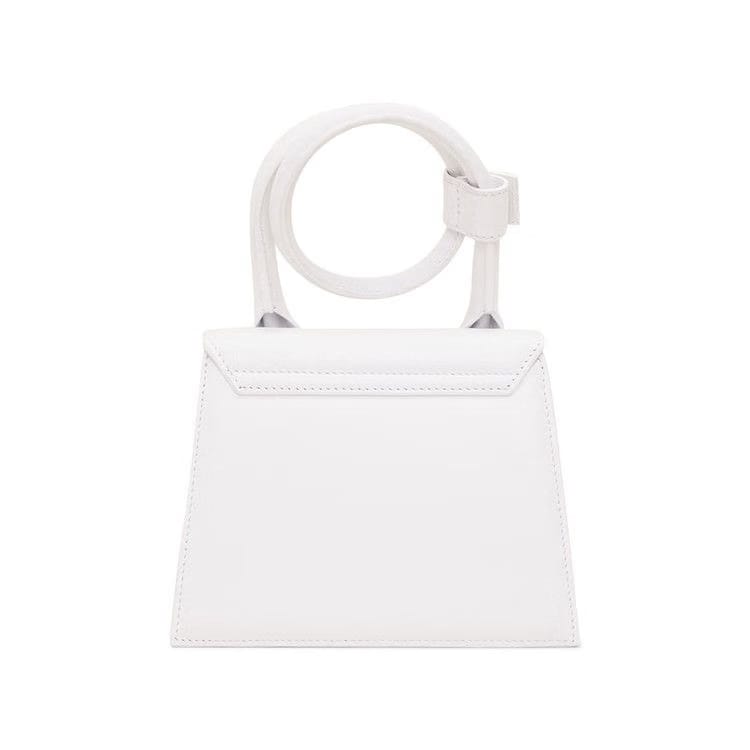 Jacquemus Le Chiquito Noeud Shoulder Bag White
