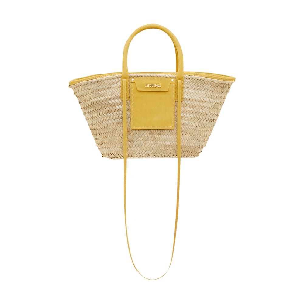 Jacquemus Le Panier Soleil Handbag Yellow