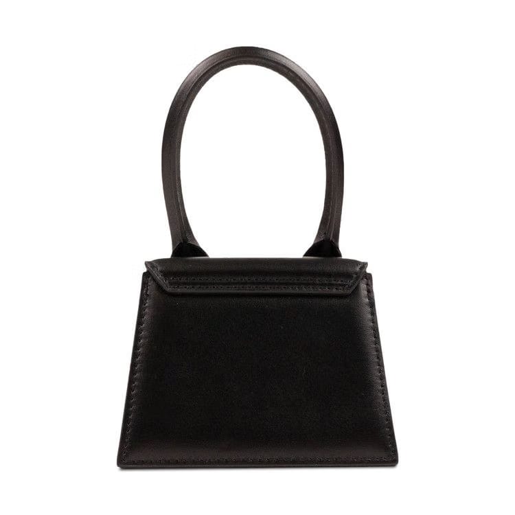 Jacquemus Leather Le Chiquito Mini Crossbody Bag Black