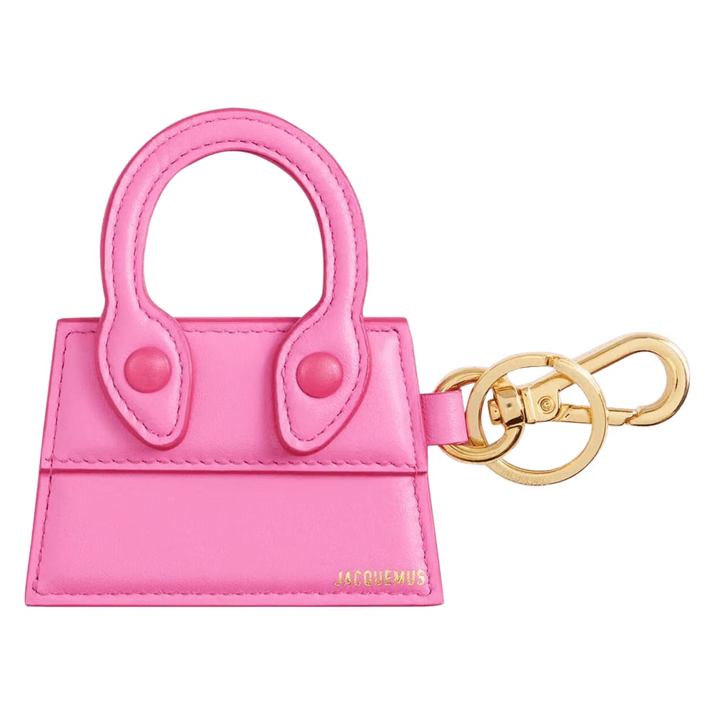 Jacquemus Le Porte-Cles Chiquito Neon Pink