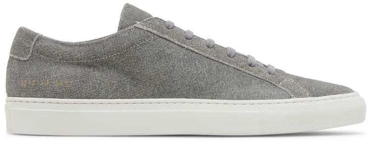 B.shop x Common Projects Achilles Low Patterned Suede - Grey