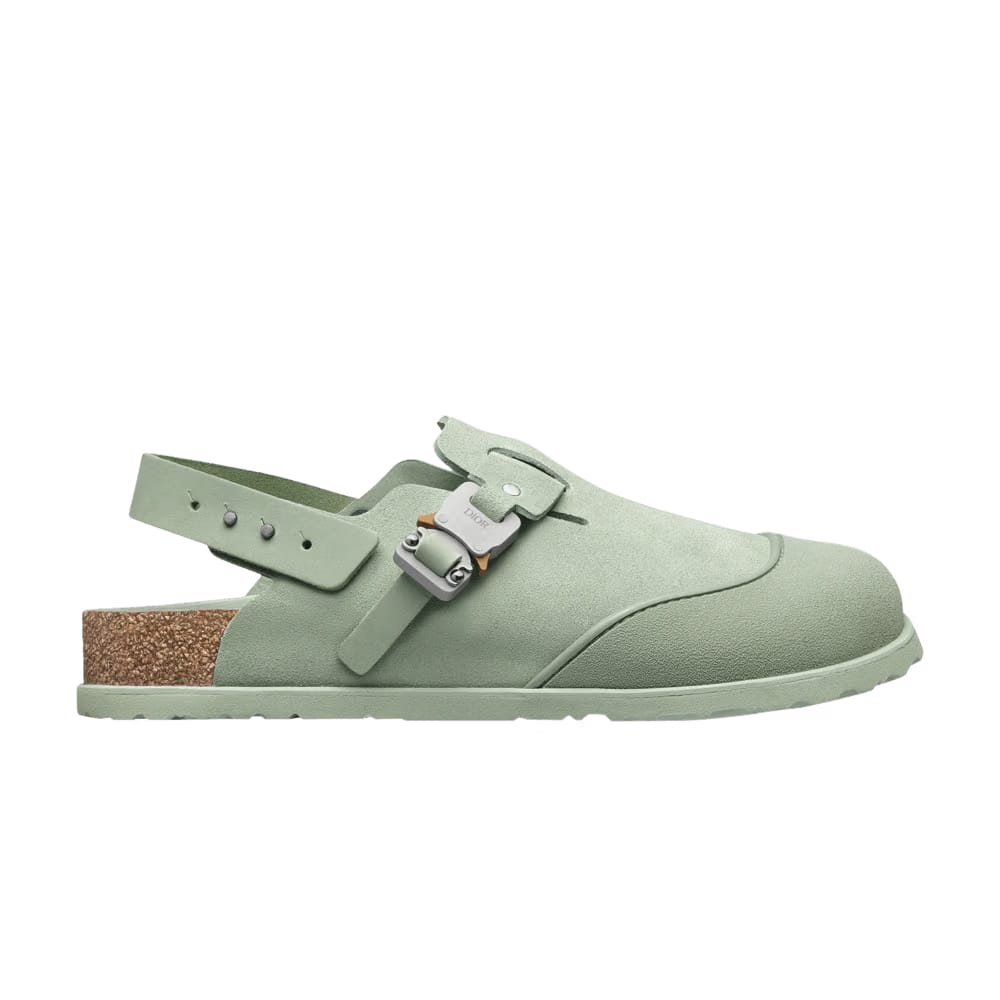 Dior x Birkenstock Tokio Mule Pastel Green