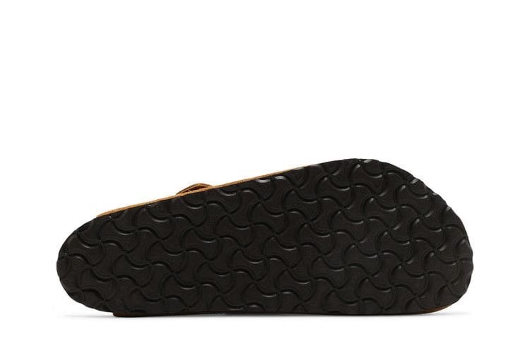 Stussy x Birkenstock Boston Shaggy Caramel