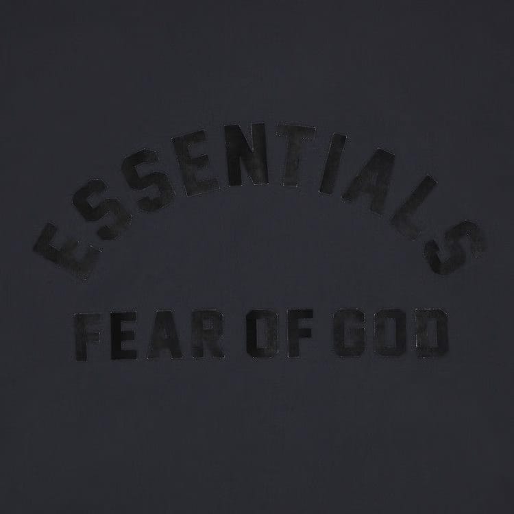 Fear of God Essentials Nylon Fleece Hooded Sweater Ink/Jet Black