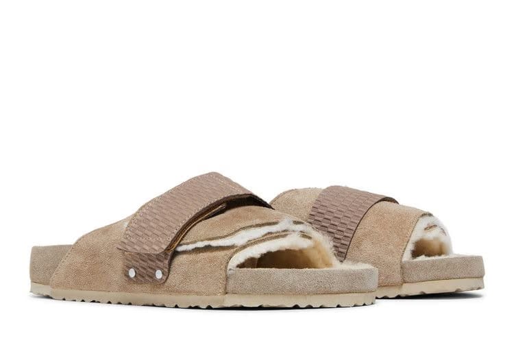 Birkenstock Kith x Kyoto VL Shearling Taupe