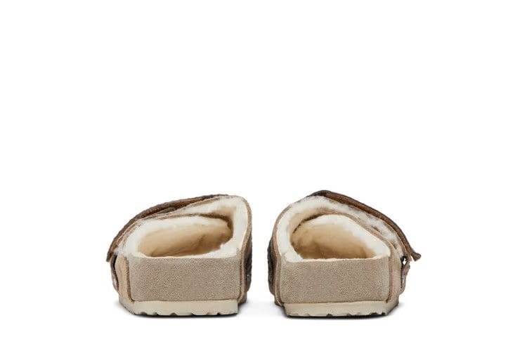 Birkenstock Kith x Kyoto VL Shearling Taupe
