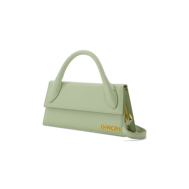Jacquemus Le Chiquito Long Signature Handbag Green