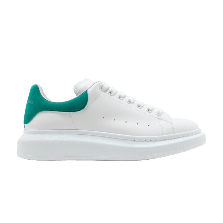Alexander McQueen Oversized Sneaker White Aruba Blue