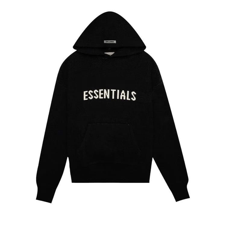 Fear of God Essentials Knit Sweater Black