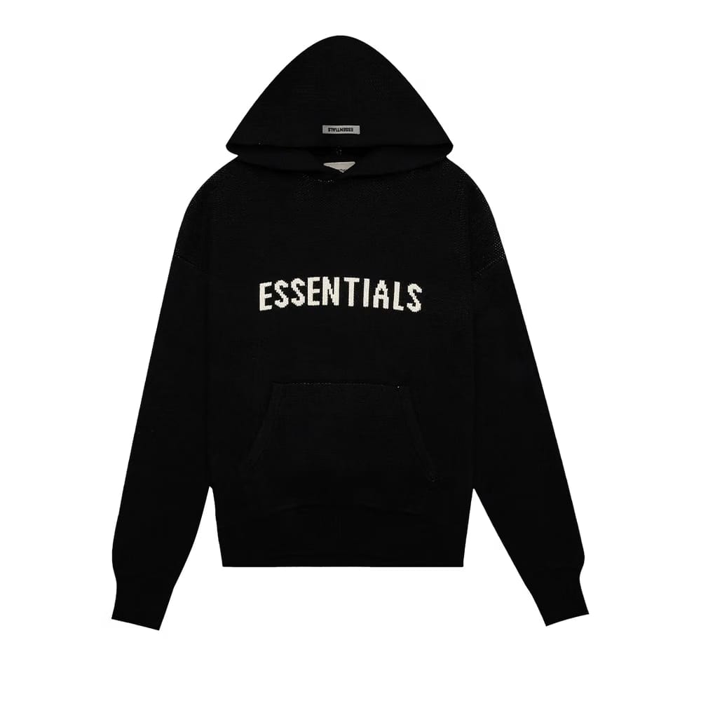Fear of God Essentials Knit Sweater Black
