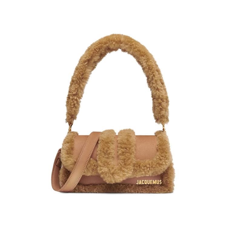 Jacquemus Le Petit Bambimou Doux Top Handle Bag Camel