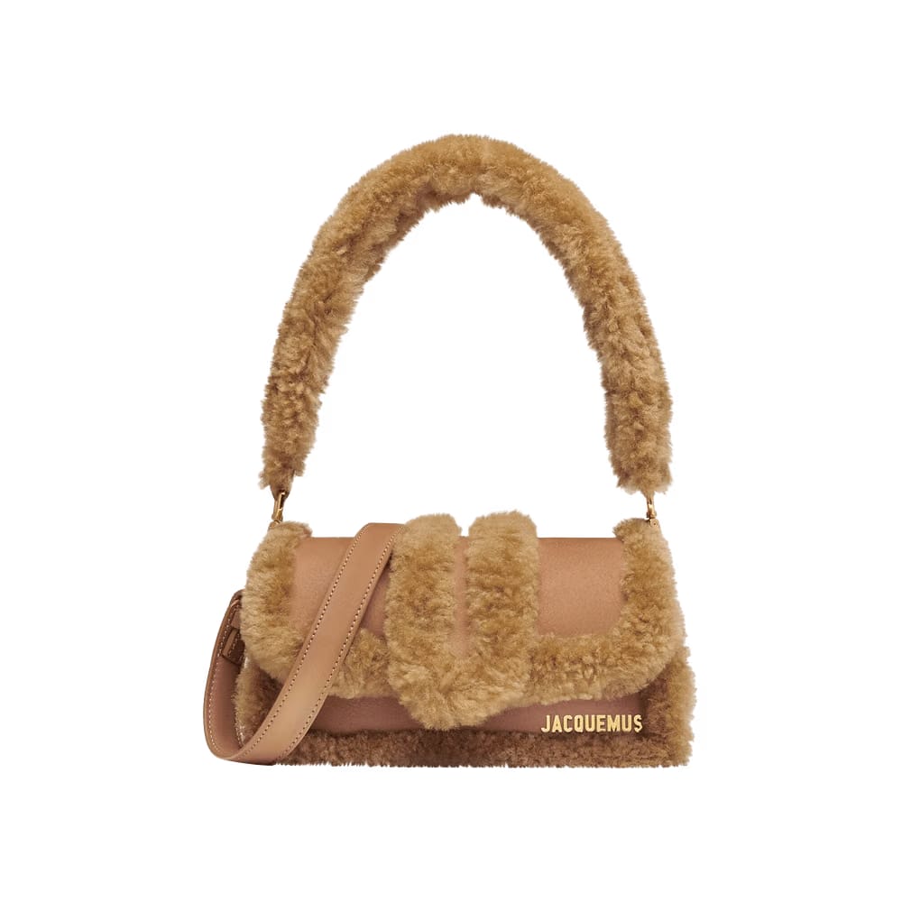 Jacquemus Le Petit Bambimou Doux Top Handle Bag Camel