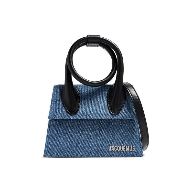 Jacquemus Le Chiquito Noeud Blue