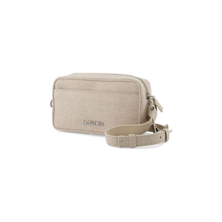 Jacquemus Le Baneto Strap Pochette Bag Beige