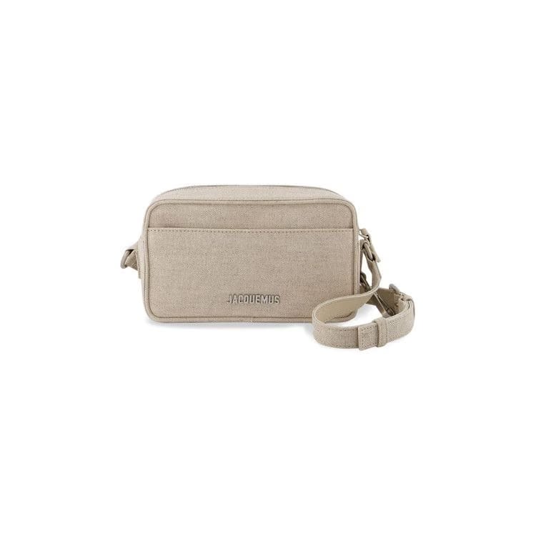 Jacquemus Le Baneto Strap Pochette Bag Beige