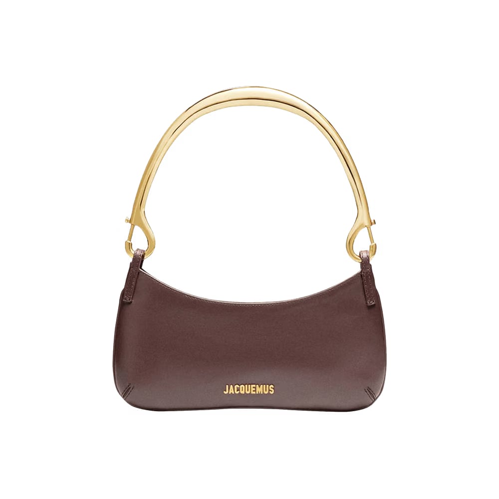 Jacquemus Le Bisou Mousqueton Dark Brown