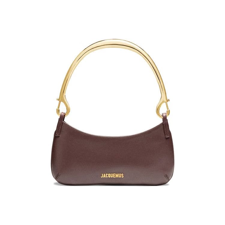 Jacquemus Le Bisou Mousqueton Dark Brown
