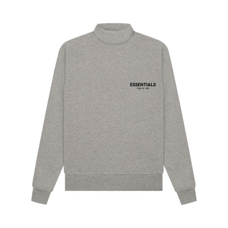 Fear of God Essentials Mockneck Dark Oatmeal