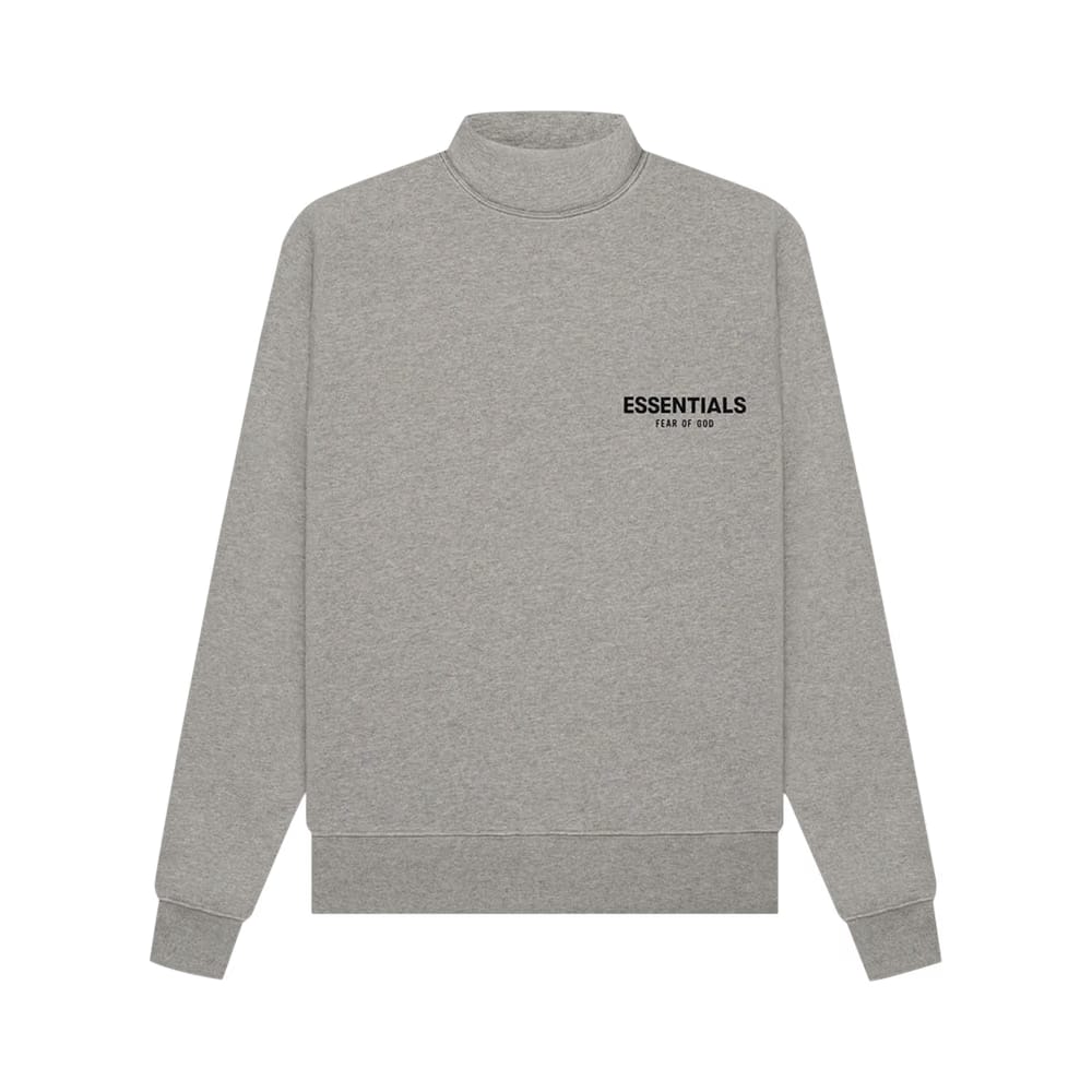 Fear of God Essentials Mockneck Dark Oatmeal