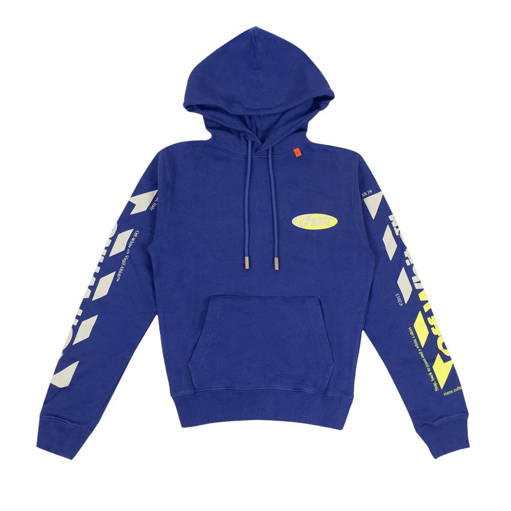 Off-White Arrow Hoodie Blue/Green