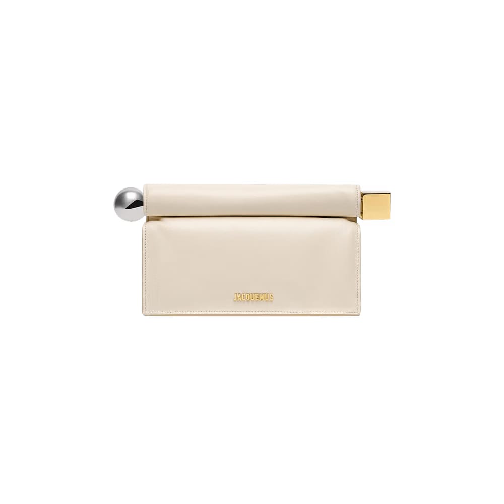 Jacquemus La Pochette Rond Carre Light Ivory