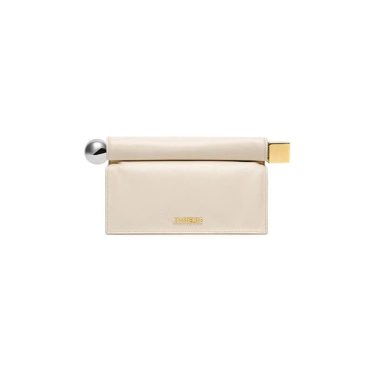 Jacquemus La Pochette Rond Carre Light Ivory