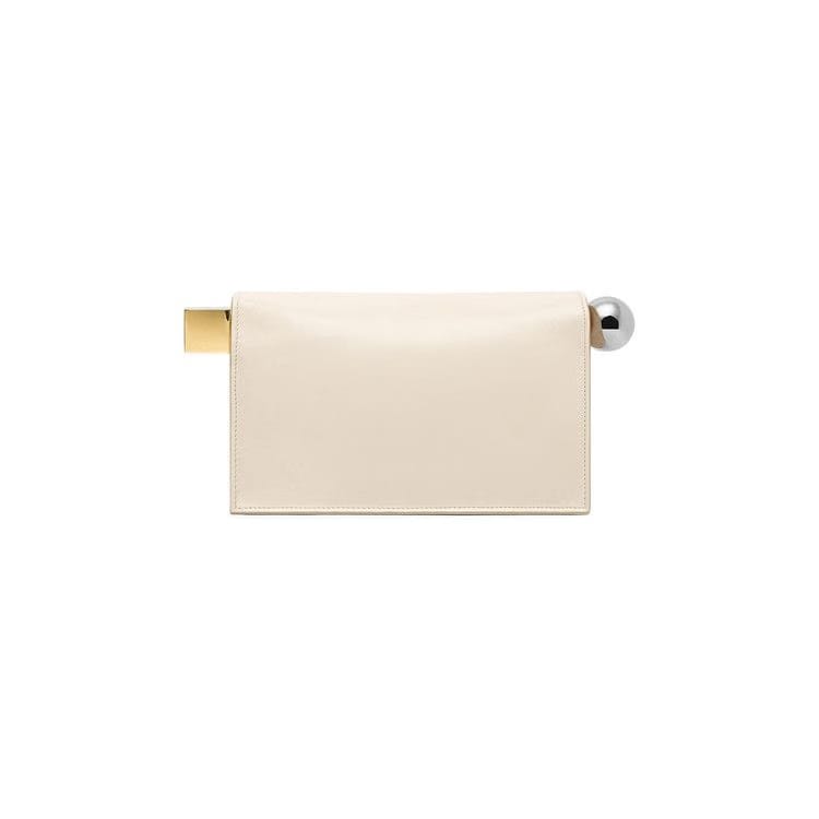 Jacquemus La Pochette Rond Carre Light Ivory