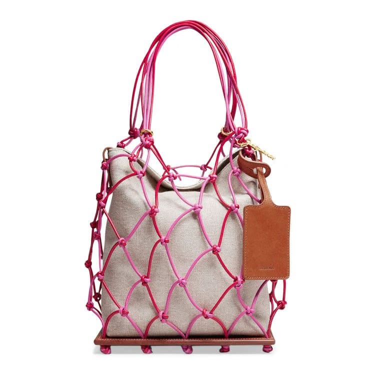 Jacquemus Le Petit Filet Pralu Dark Pink