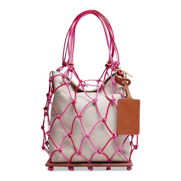 Jacquemus Le Petit Filet Pralu Dark Pink