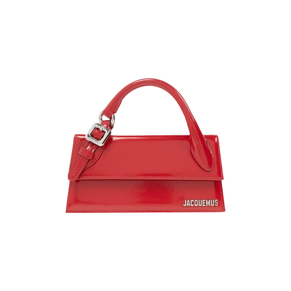 Jacquemus Le Chiquito Long Boucle Top Handle Bag Red