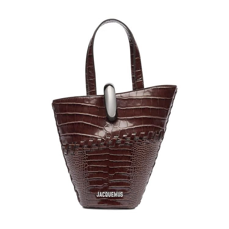 Jacquemus Le Petit Bambola Bag Midnight Brown