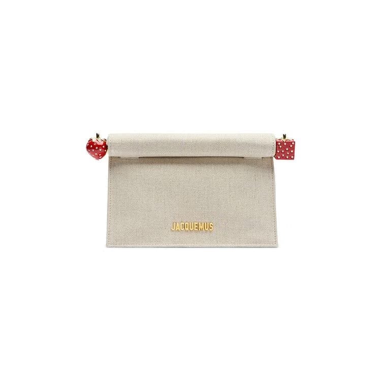 Jacquemus La Petite Pochette Rond C Light Greige