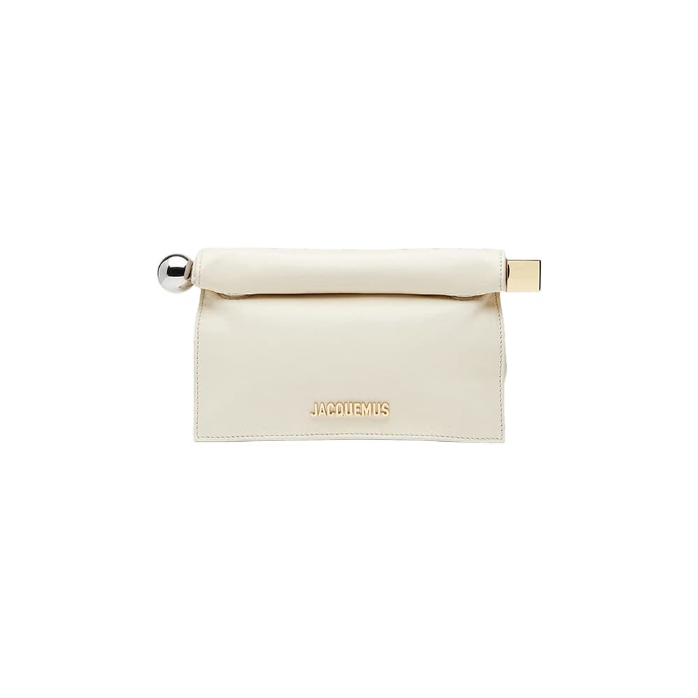 Jacquemus La Petite Pochette Rond C Light Ivory