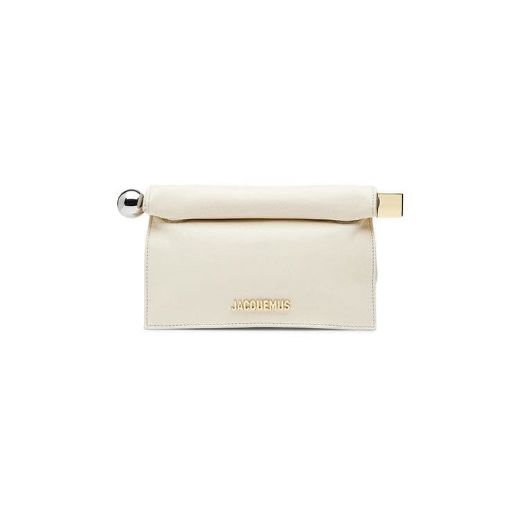 Jacquemus La Petite Pochette Rond C Light Ivory
