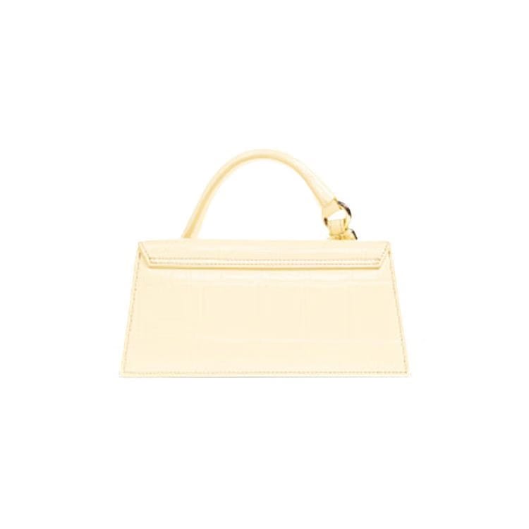 Jacquemus Le Chiquito Long Boucle Pale Yellow