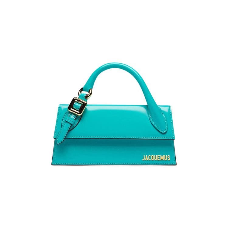 Jacquemus Le Chiquito Long Boucle Turquoise