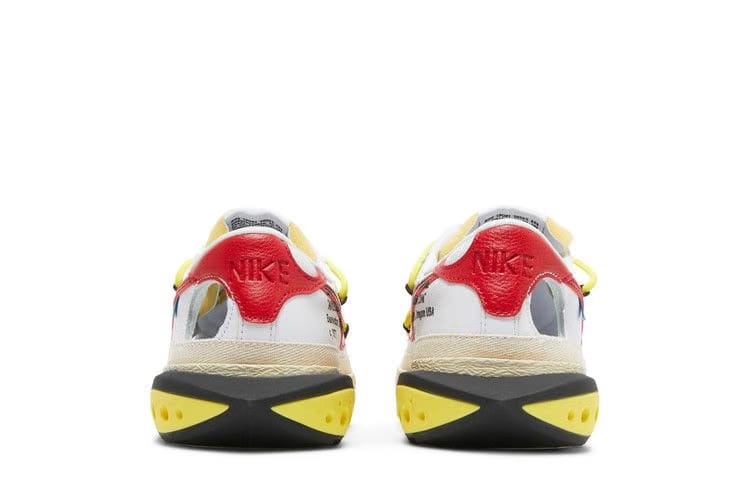 Off White x Nike Blazer Low White University Red