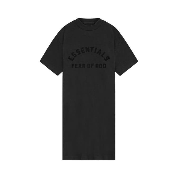 Fear of God Essentials 3/4 Sleeve Dress Black