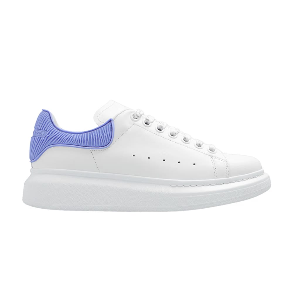 Alexander McQueen Wmns Oversized Sneaker 'White Purple Zebra'