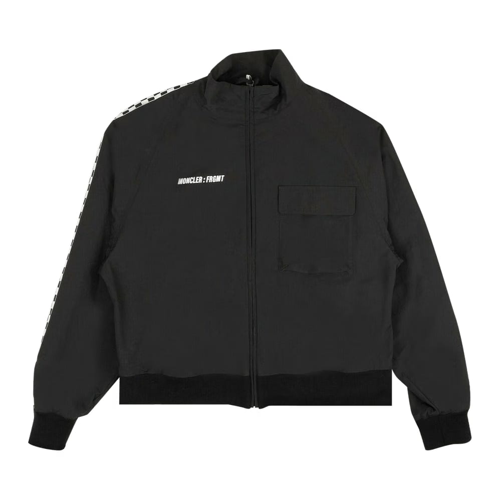 Moncler x Fragment Check Bomber Jacket Black
