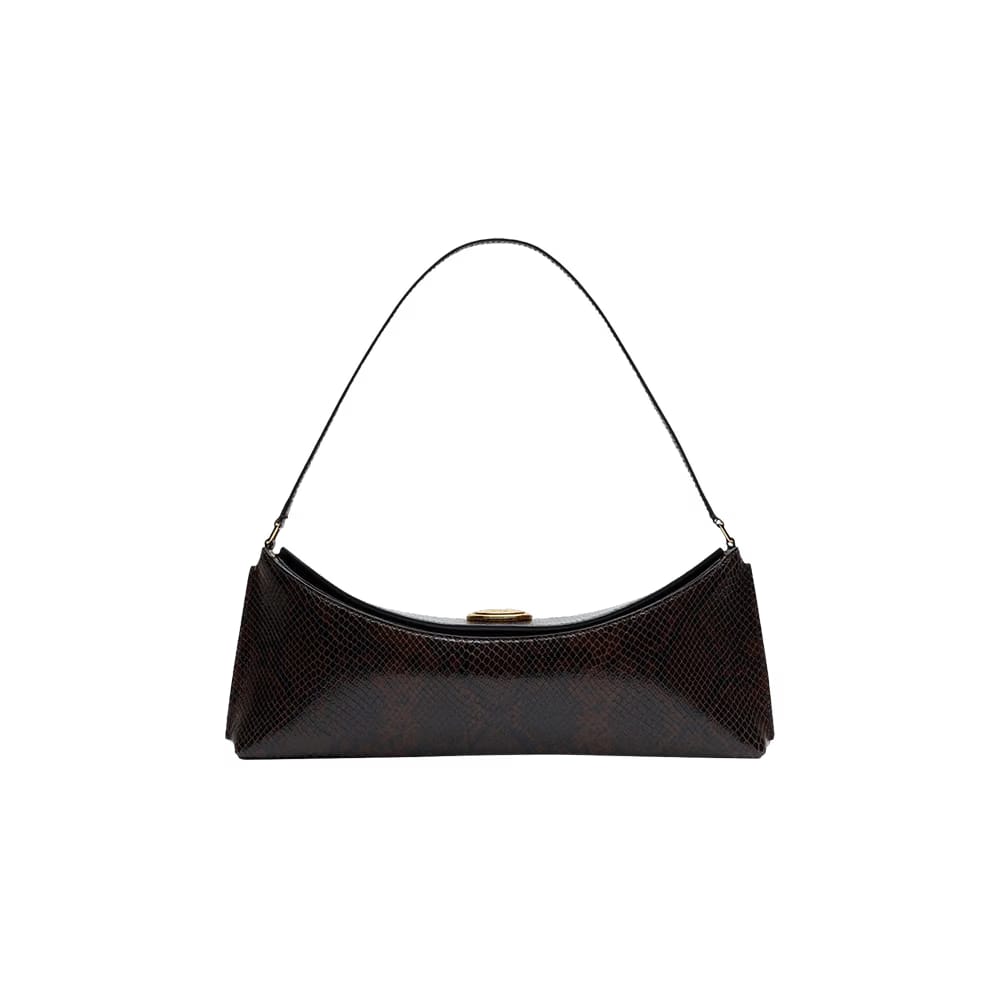 Jacquemus La Pochette Ovalo Dark Brown