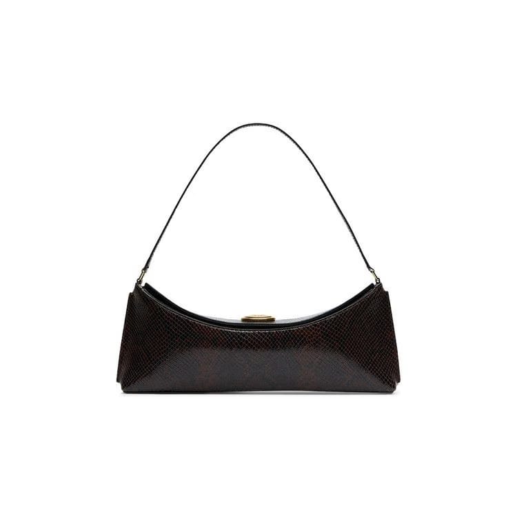 Jacquemus La Pochette Ovalo Dark Brown