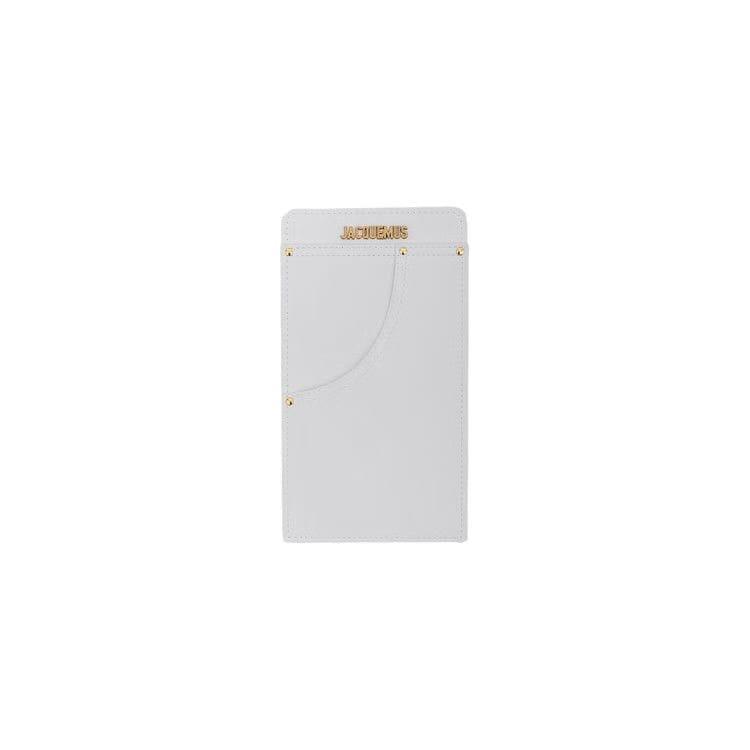 Jacquemus La Poche Flat Extra Pocket White