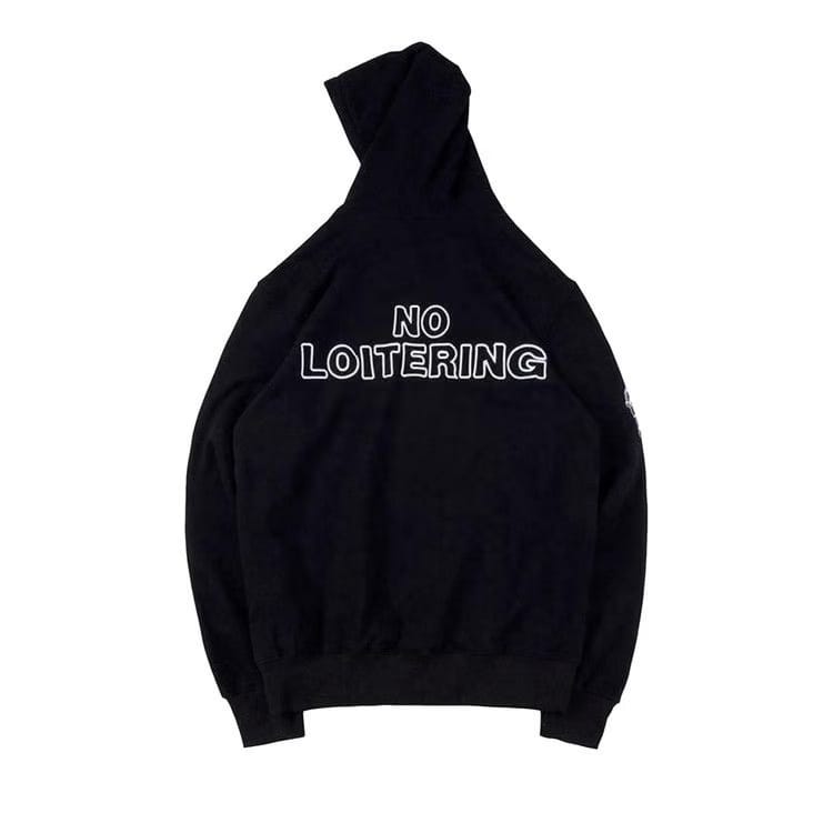 Cactus Jack by Travis Scott No Loitering Hoodie Black