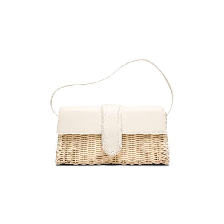 Jacquemus Le Bambino Long Osier Ivory