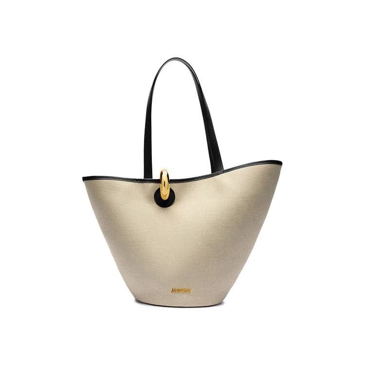 Jacquemus Le Bambola Light Greige/Black