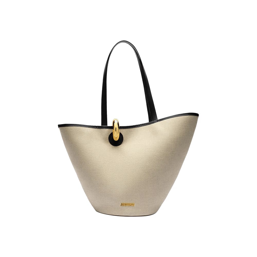 Jacquemus Le Bambola Light Greige/Black